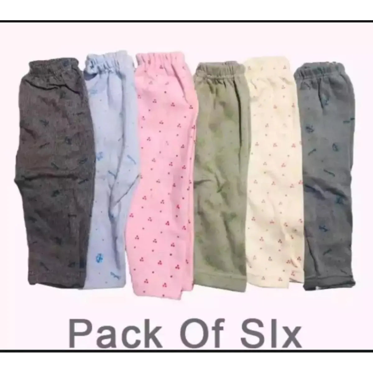 Pack of 6 Kids Casual Winter Pajama