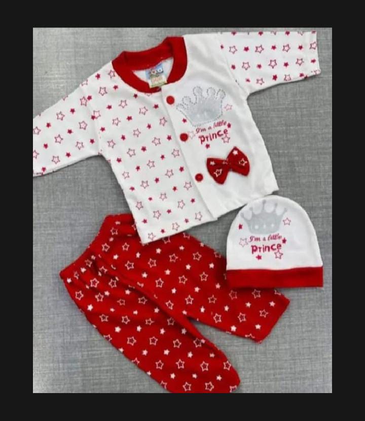 New born Baby And Baba Dress With Cap